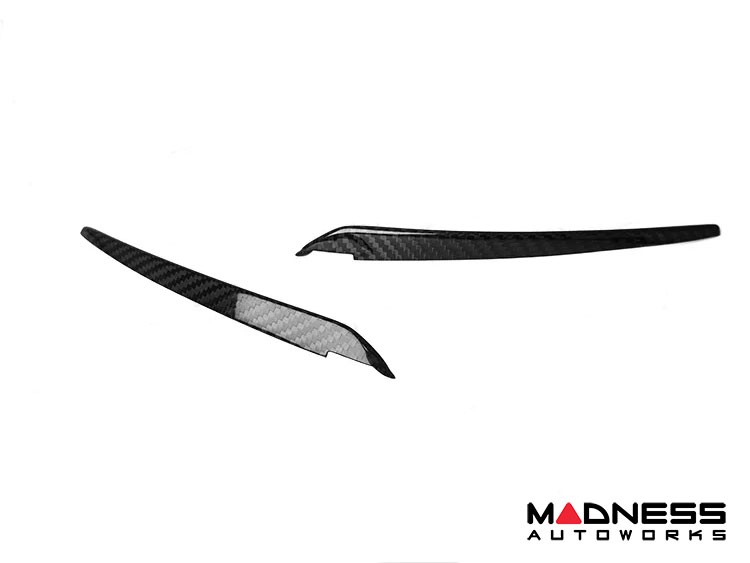 Alfa Romeo Giulia Splash Guard Cover Carbon Fiber